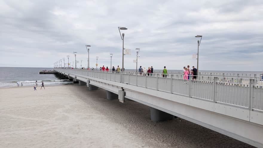 Pier in Kołobrzeg