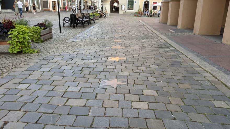 Alley of Stars in Opole