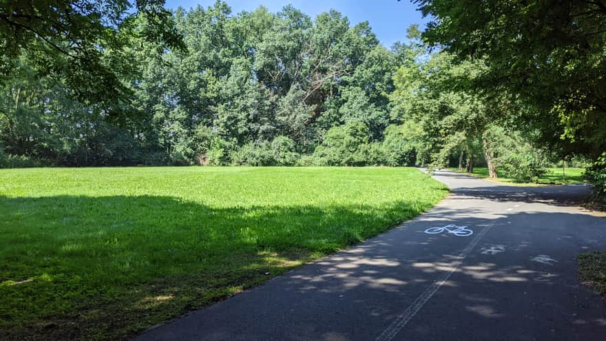 Bike path on Bolko Island