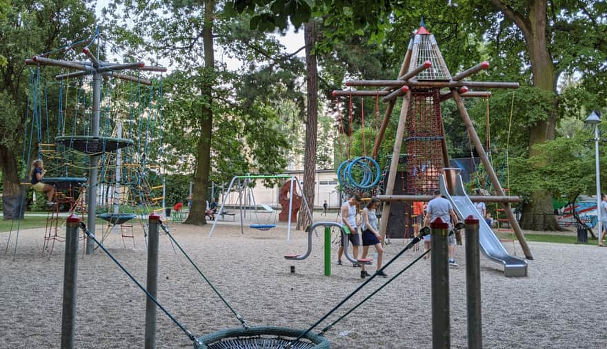 Playground at the Youth Culture House in Opole