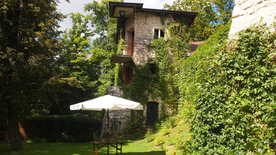 Korzkiew Castle Courtyard