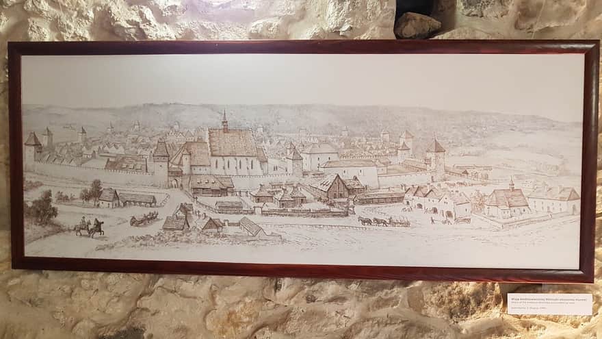 Engraving of Wieliczka