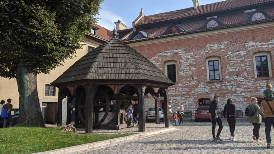 Benedictine Abbey in Tyńce - well