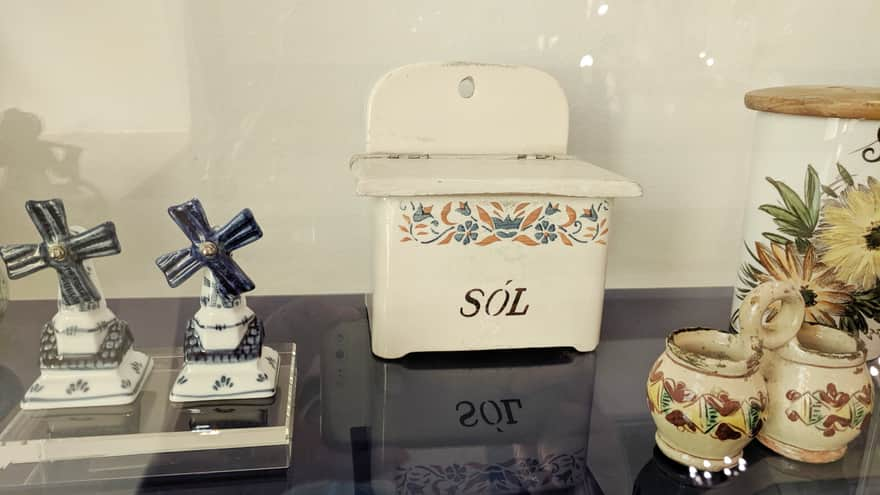 Museum of Krakow Saltworks - salt shaker collection