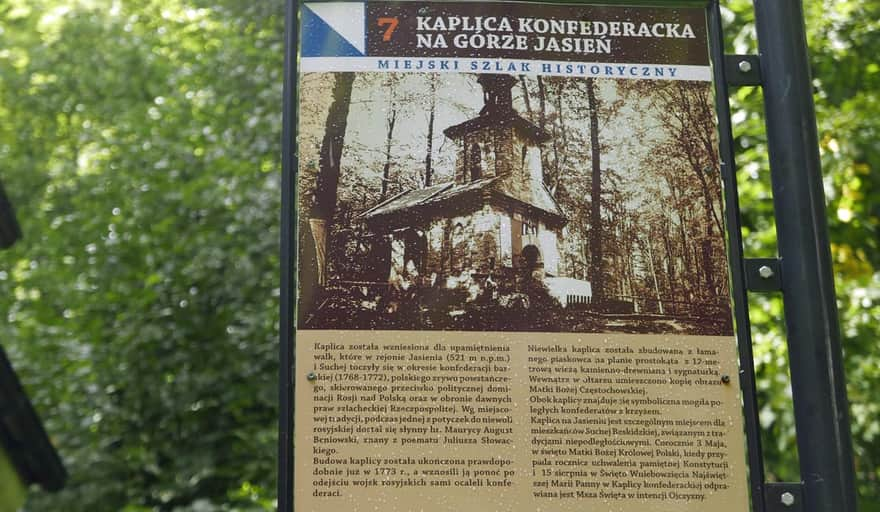 Jasień - kaplica Konfederatów Barskich