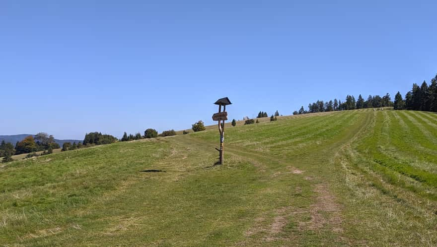 Turn to the Shelter under Durbaszka, located slightly below the ridge