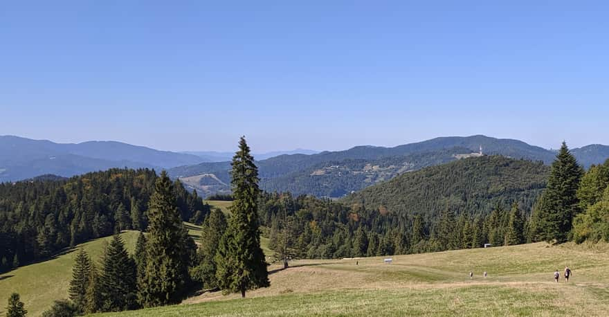 Niebieski szlak do schroniska pod Durbaszką