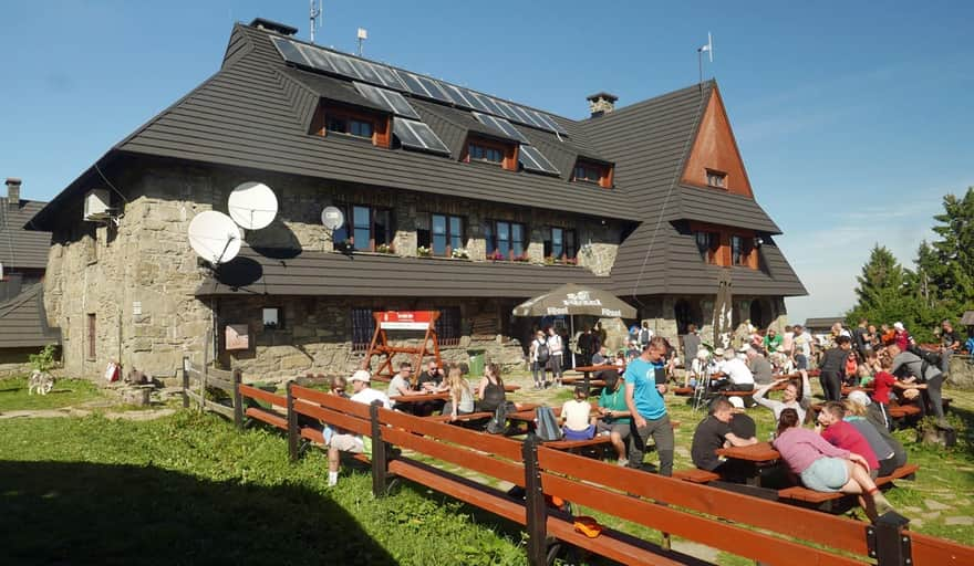 PTTK Mountain Hut on Turbacz named after W. Orkan