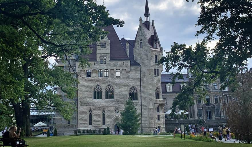 Moszna Castle - palace