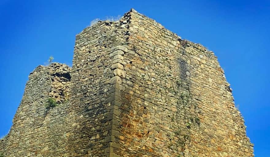 Castle in Lanckorona - tower ruins