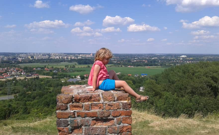 Ruiny zamku na Górze św. Marcina w Tarnowie