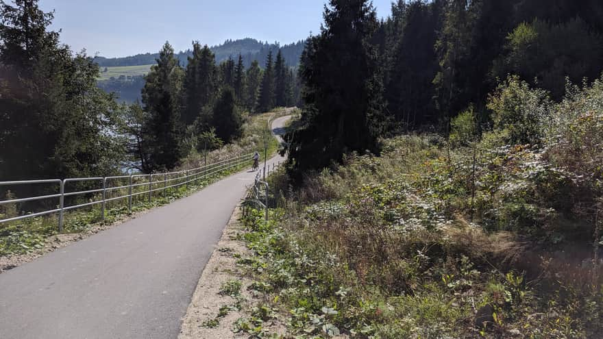 Velo Czorsztyn - cycling route around Lake Czorsztyńskie