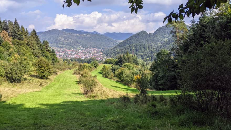 Sokolica - View of Szczawnica