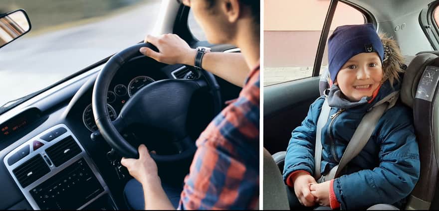 Wynajem samochodu z fotelikiem dla dziecka 