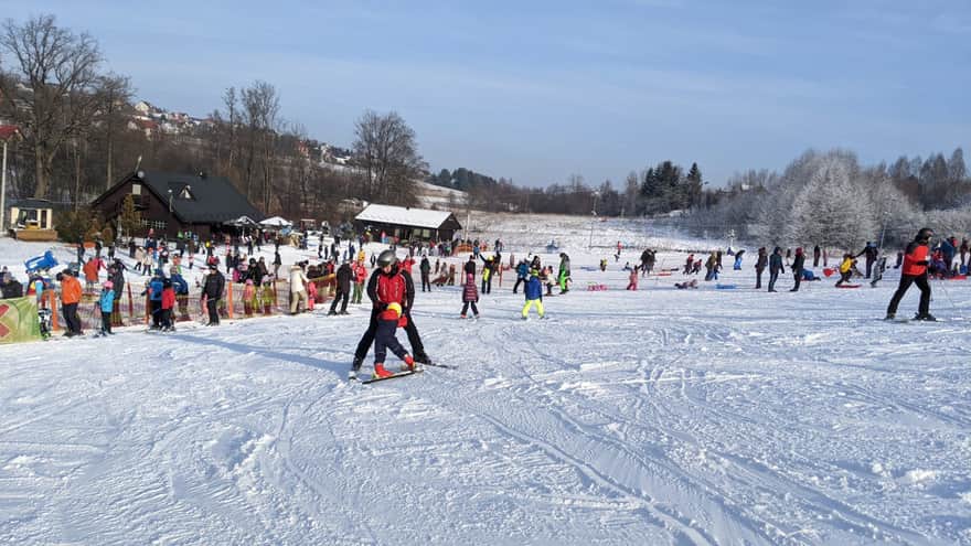 Podstolice Ski - najniższy stok