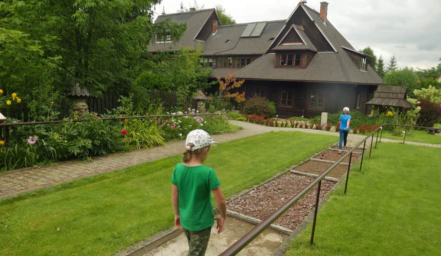 Babiogóra National Park Management - educational garden, sensory path