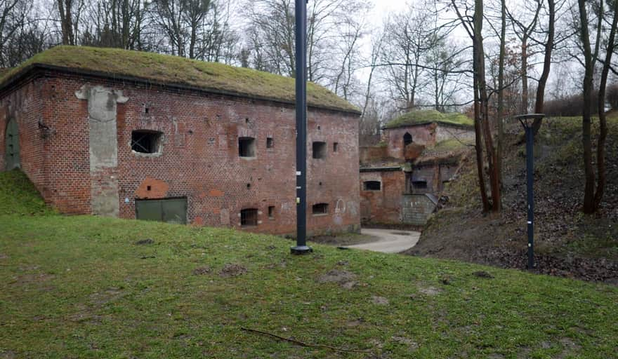 Góra Gradowa - fort buildings