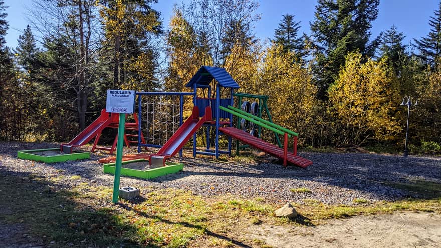 Mount Chełm - playground