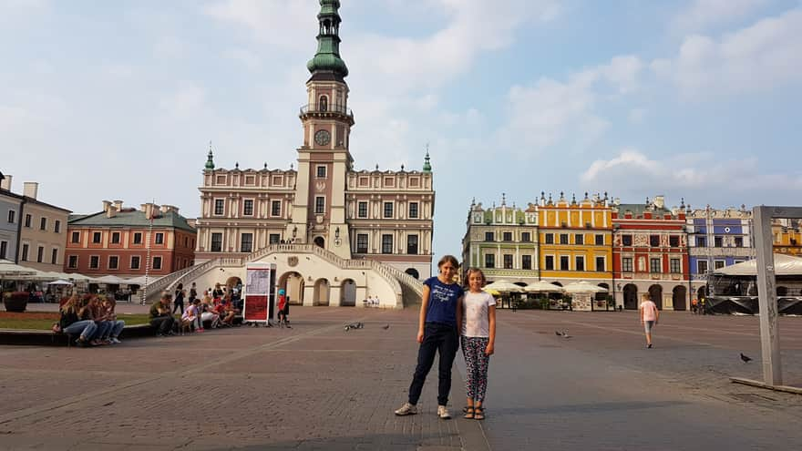 Zamość - zabytkowa starówka