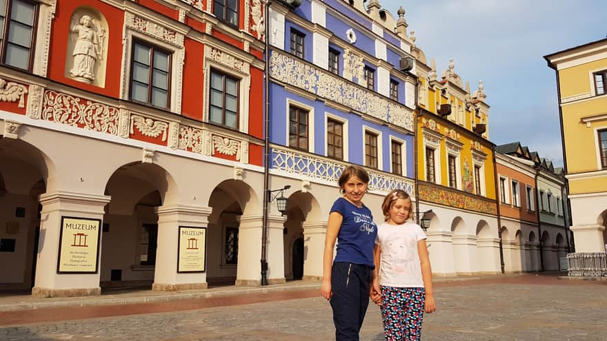 Zamość - zabytkowa starówka