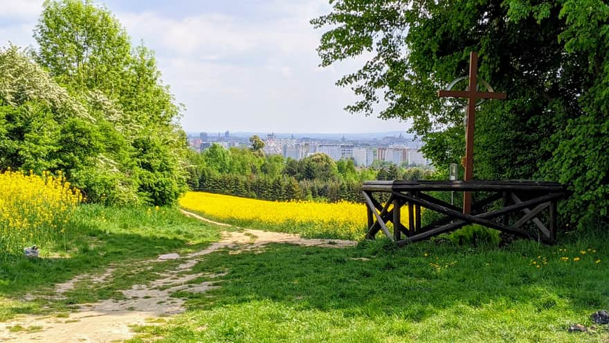 Pod Lipką Cross - viewpoint of Kraków