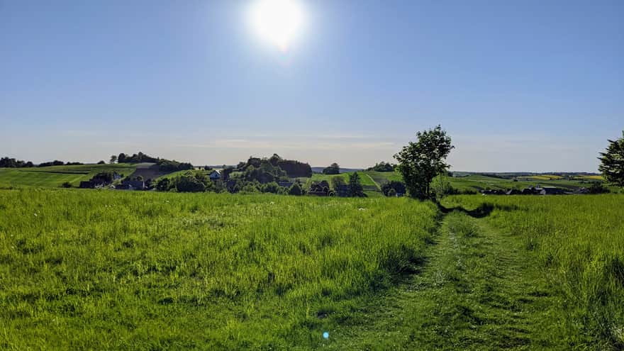 Rezerwat Dolina Szklarki - czerwony szlak