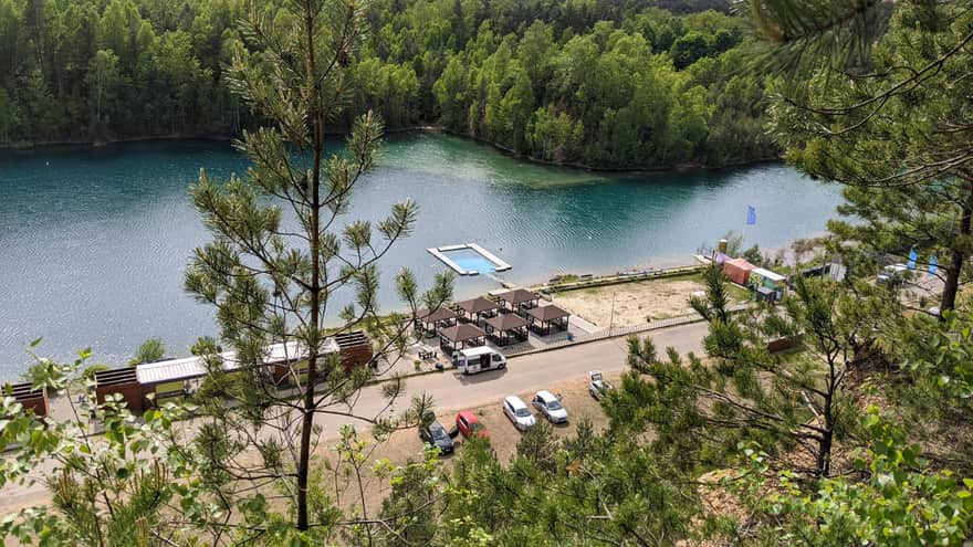 Diving Base at Kamienio艂om Koparki