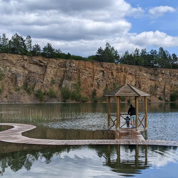 Park Gródek - trasa spacerowa z wózkiem lub rowerkiem