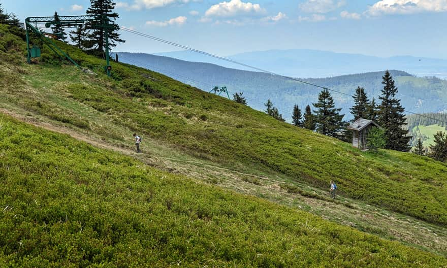 Black Trail from Hala Miziowa to Pilsko