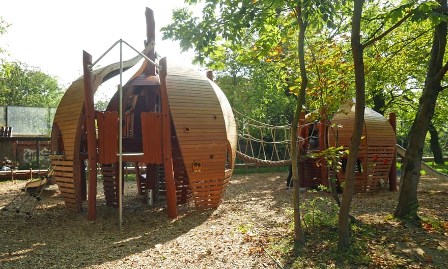Ogród Kasztanowy - kasztanowe domki