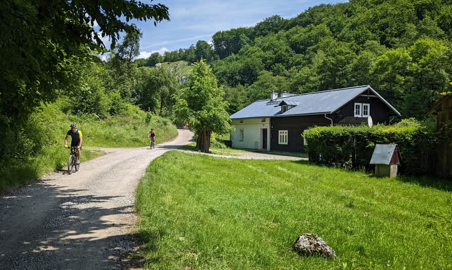 Z Krakowa do Ojcowa na rowerze - Dolina Prądnika