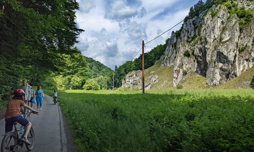 Z Krakowa do Ojcowa na rowerze - Ojcowski Park Narodowy