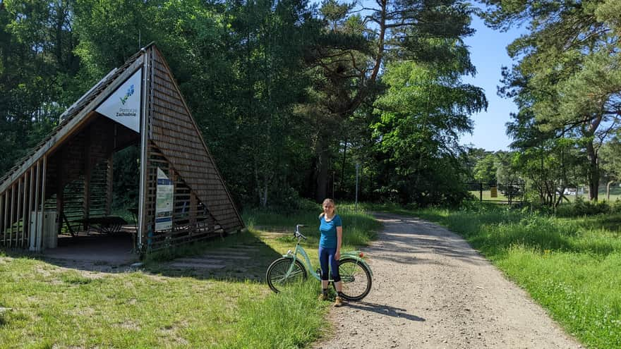 Punkt odpoczynku dla rowerzystów