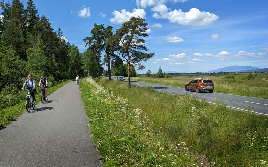 Szlak wokół Tatr. Odcinek Rogoźnik - Czarny Dunajec