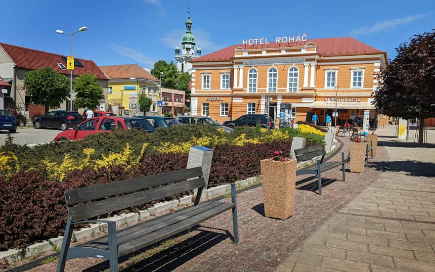 Trstena / Trzciana. Market Square