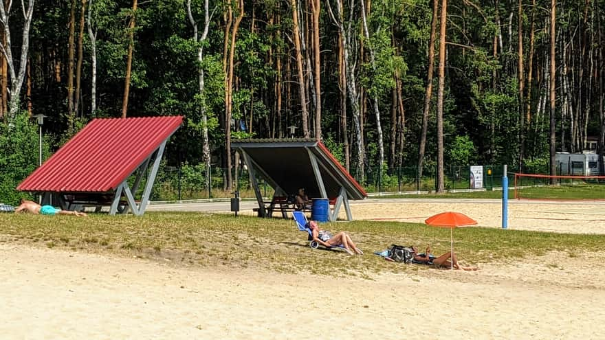 Chechło Reservoir in Trzebinia - barbecue areas