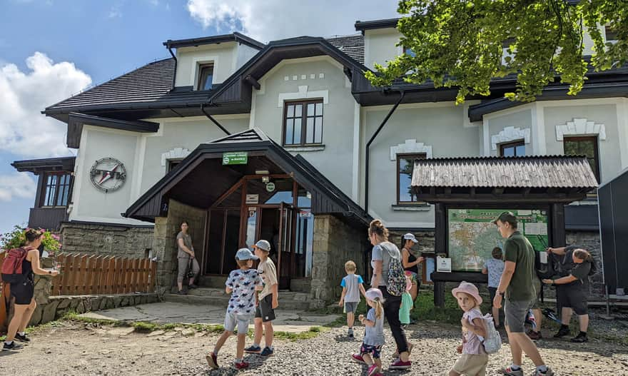 PTTK mountain hut on Magurka Wilkowicka