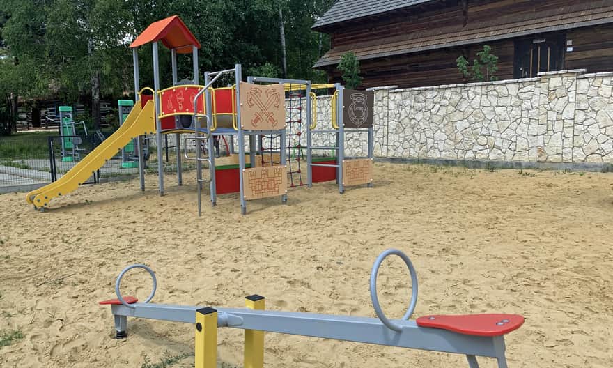 Nadwiślański Ethnographic Park in Wygiełzów - playground
