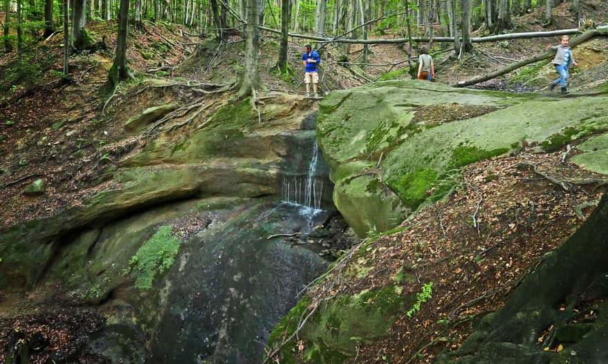 Magurski Waterfall, Folusz, Beskid Niski