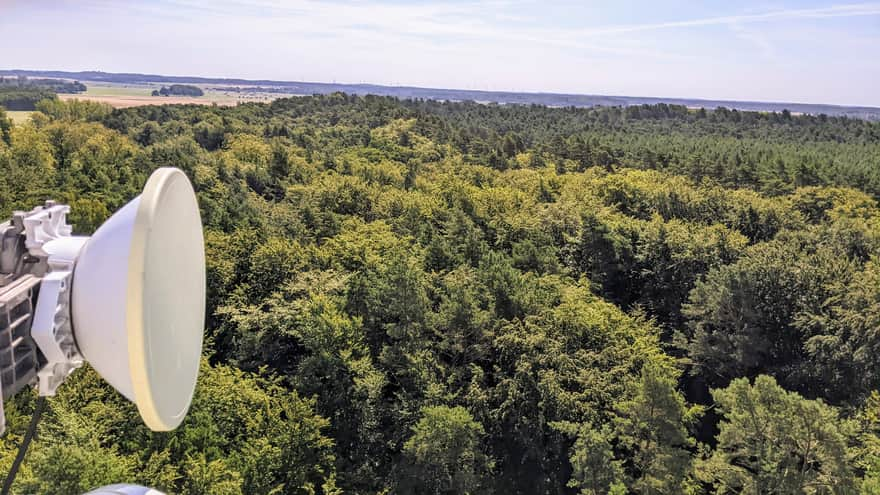 Lookout tower in Orzechowo