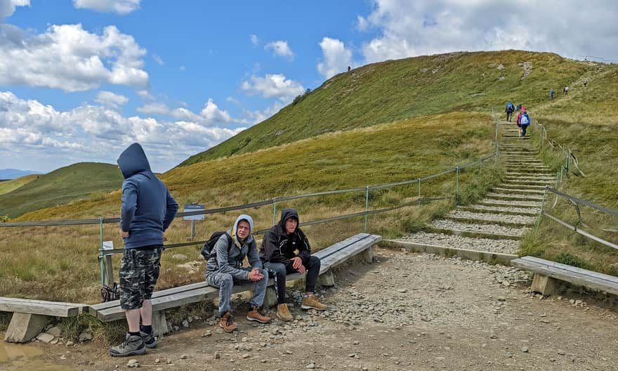 From Szeroki Wierch to Przełęcz Pod Tarnicą