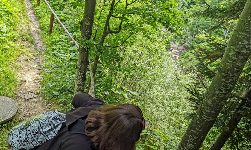 Pichurów Trail - Roztoka stream gorge