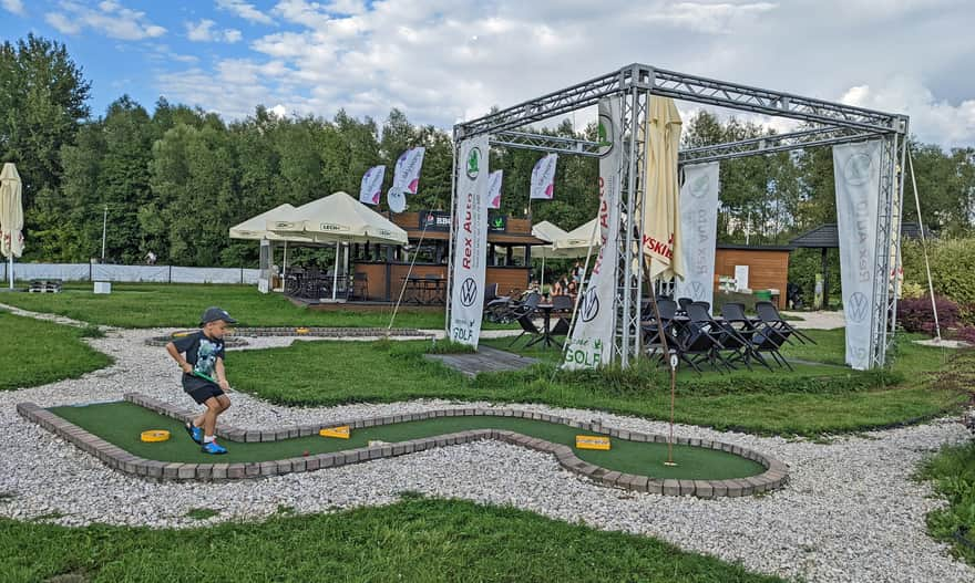 Mini golf, Wisłok Reservoir, Rzeszów