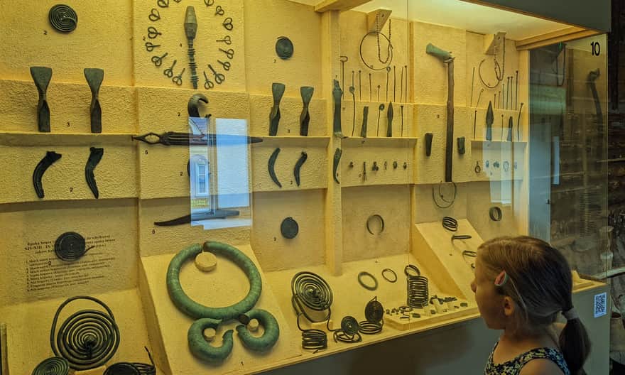 Museum in Rzeszów - ancient jewelry