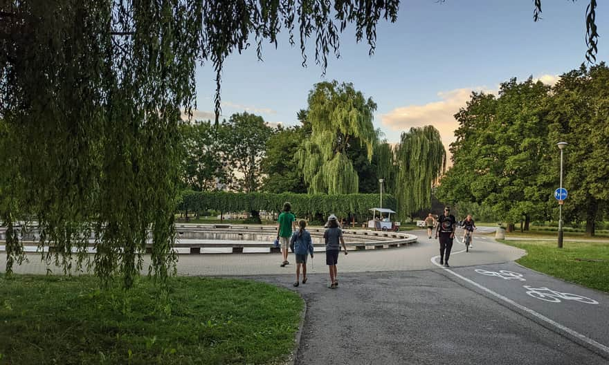 Culture and Recreation Park along the Wisłok