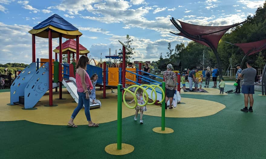 Playground by the Reservoir