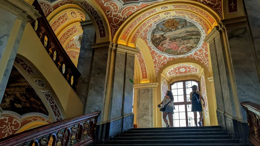 University of Wrocław, staircase