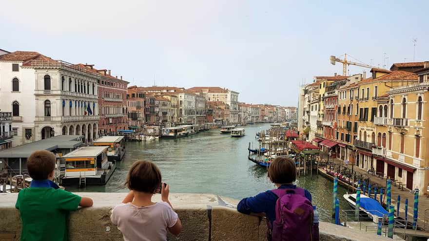 Grand Canal - the main canal of Venice