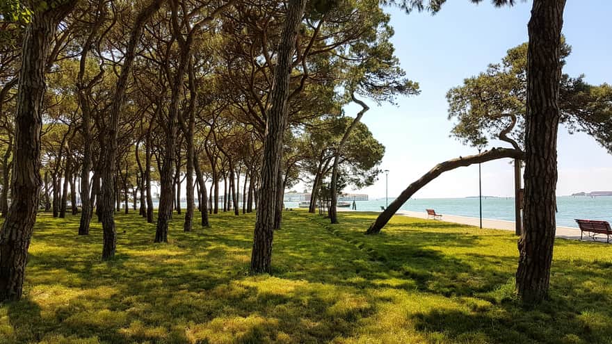 Parco delle Rimembranze w Wenecji