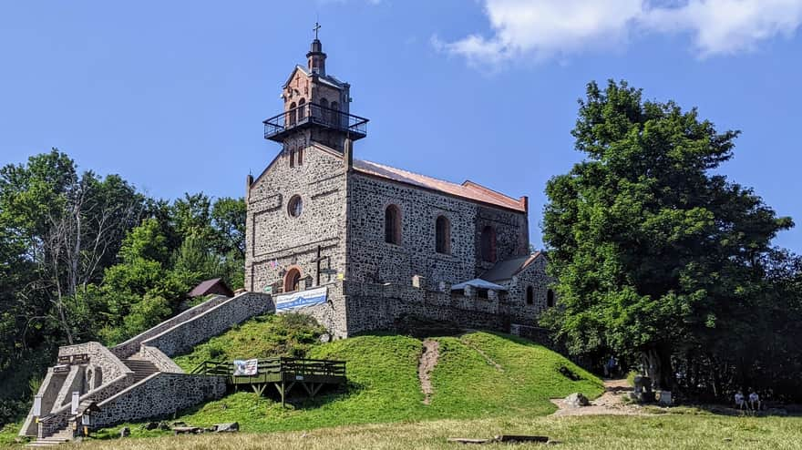 Kościół na szczycie Ślęży